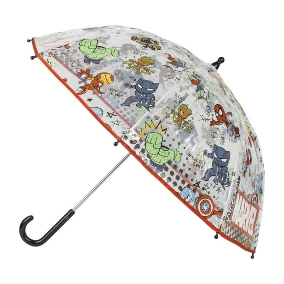 Guarda-Chuva Comprido Manual MARVEL 45/8 Transparente | Ref. 299.2400000802