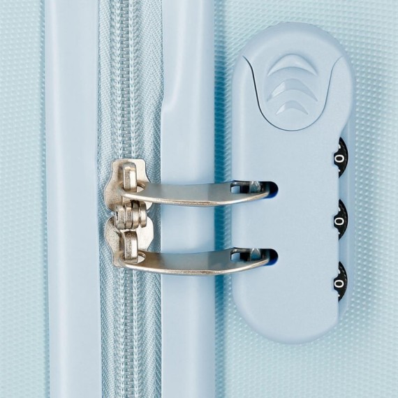 Mala de Cabine / Trolley 50cm 4R HELLO KITTY Mermaid Azul Claro | Ref. 186.4181311