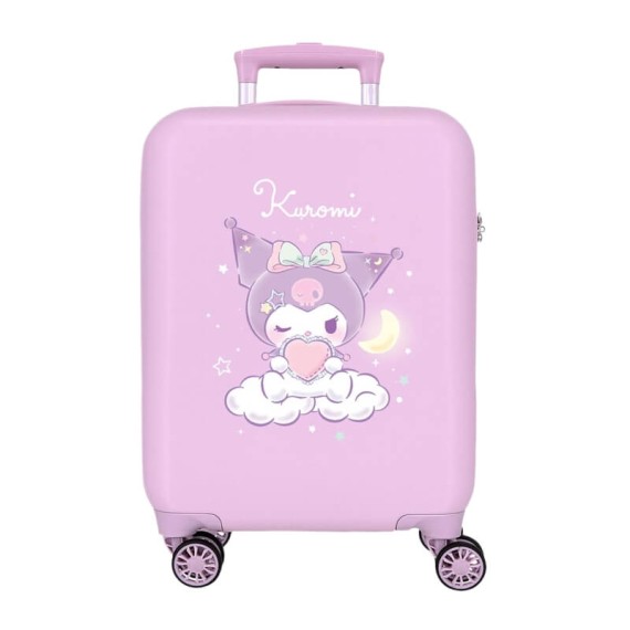 Mala de Cabine / Trolley 50cm 4R KUROMI Sweet Dreams Lilás | Ref. 186.4281314