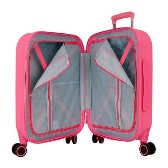 Mala de Cabine / Trolley 55cm 4R Enso STITCH Playful Fúcsia | Ref. 186.3199145