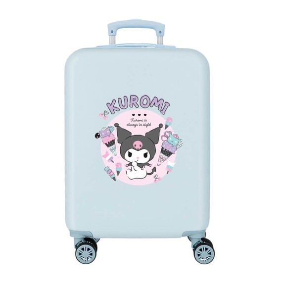 Mala de Cabine / Trolley 55cm 4R KUROMI Always in the Style Azul | Ref. 186.4281118