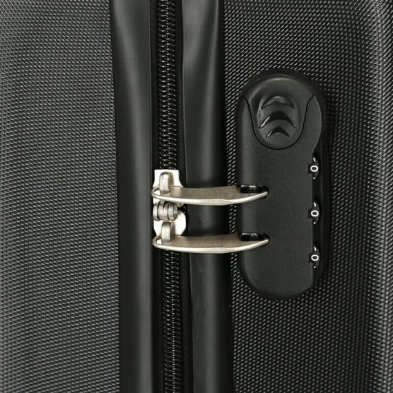 Mala de Cabine / Trolley 55cm 4R KUROMI Wonder Fest Preta | Ref. 186.4281111