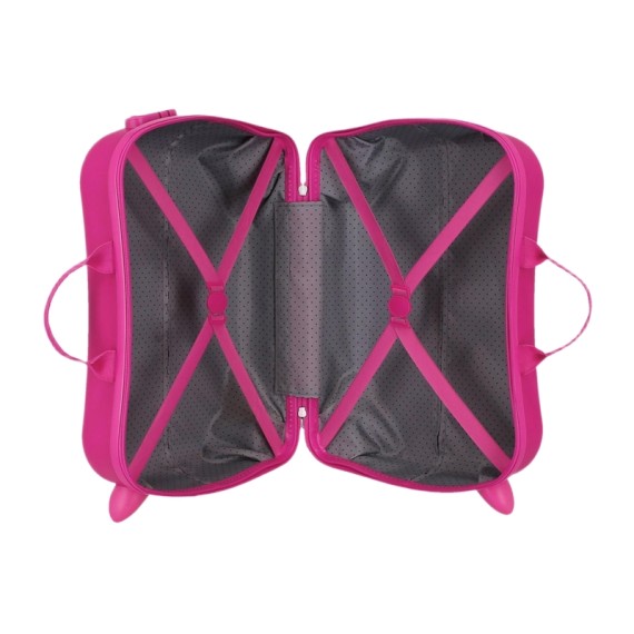 Mala Infantil ABS 50cm 4R KUROMI Around the World Fúcsia | Ref. 186.4289813