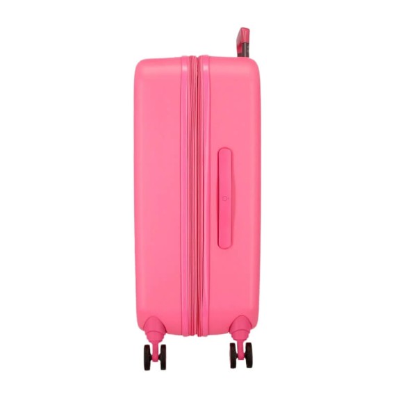 Mala de Viagem Média 70cm 4R Exp. Enso STITCH Playful Fúcsia | Ref. 186.3199245