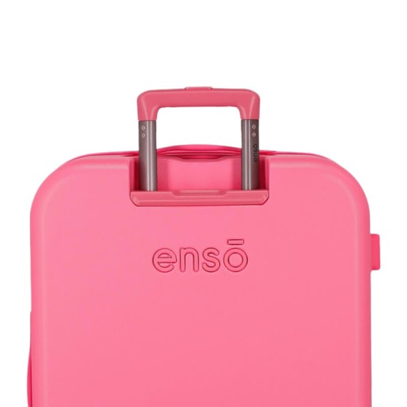 Mala de Viagem Média 70cm 4R Exp. Enso STITCH Playful Fúcsia | Ref. 186.3199245