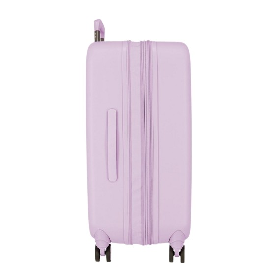 Mala de Viagem Média 70cm 4R Exp. Enso STITCH Playful Lilás | Ref. 186.3199244