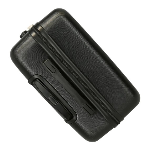 Mala de Viagem / Trolley Médio 65cm 4R KUROMI Wonder Fest Preta | Ref. 186.4281211