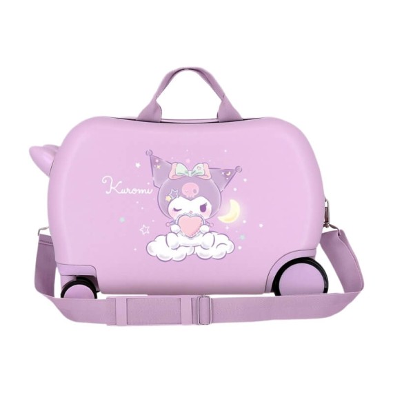 Mala Infantil 45cm 4R Easyjet KUROMI Sweet Dreams Lilás | Ref. 186.4281014