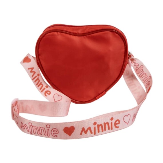 Malinha de Tiracolo Coração MINNIE Vermelha | Ref. 299.2100005666