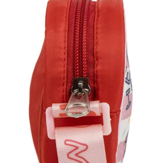 Malinha de Tiracolo Coração MINNIE Vermelha | Ref. 299.2100005666