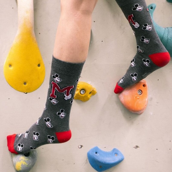 Meias Estampadas MICKEY - Nº 38/45 Cinza | Ref. 299.2900002432