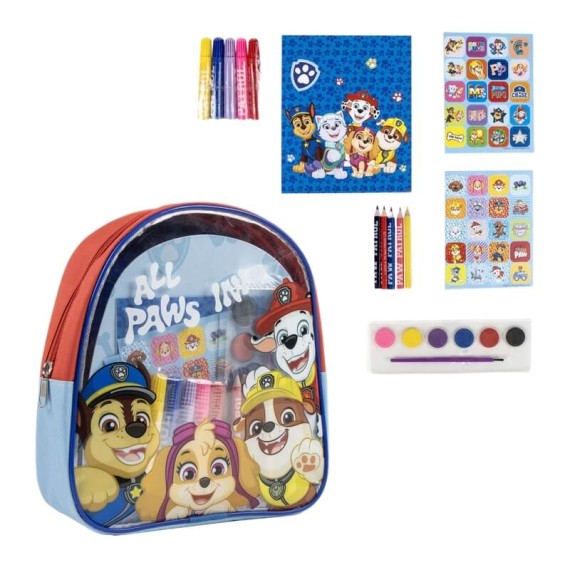 Mochila c/ Conj. de Pintura PAW PATROL Azul | Ref.  299.2700001591