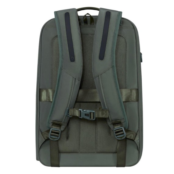 SAMSONITE Mochila de Viagem 2 em 1 Paralux BT Verde | Ref. 92.156435-1633
