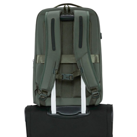 SAMSONITE Mochila de Viagem 2 em 1 Paralux BT Verde | Ref. 92.156435-1633