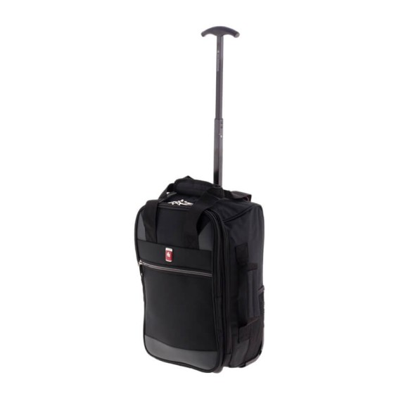 Trolley Mochila c/ Rodas Vueling/Ryanair GLADIATOR Metro Preto | Ref. 225.215804