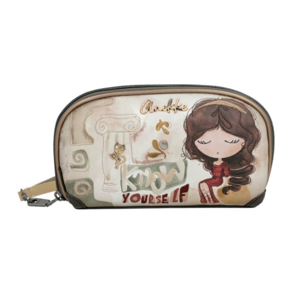 ANEKKE Bolsa / Carteira RFID Muse Castanha | Ref. 280.42709-709