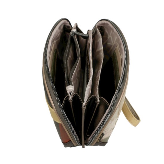 ANEKKE Bolsa / Carteira RFID Muse Castanha | Ref. 280.42709-709