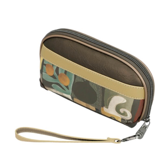 ANEKKE Bolsa / Carteira RFID Muse Castanha | Ref. 280.42709-709