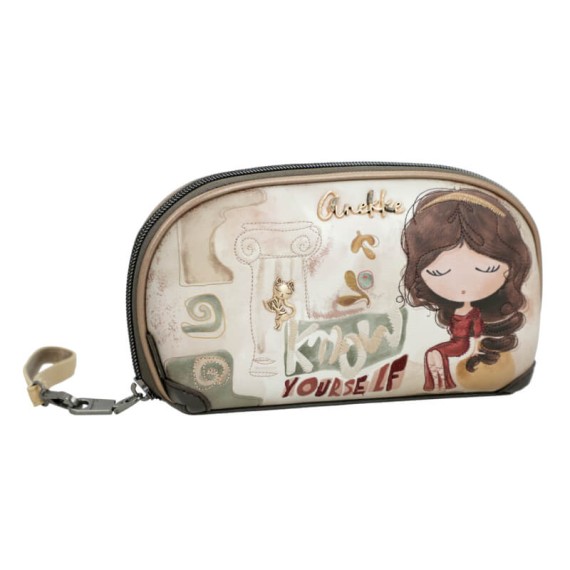 ANEKKE Bolsa / Carteira RFID Muse Castanha | Ref. 280.42709-709