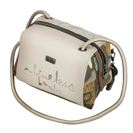 ANEKKE Bolsa de Ombro Pequena Retangular Amphora Taupe | Ref. 280.42713-542