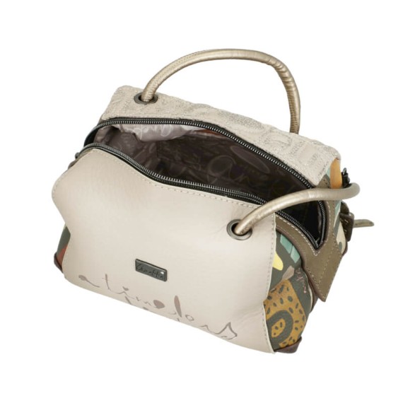 ANEKKE Bolsa de Ombro Pequena Retangular Amphora Taupe | Ref. 280.42713-542