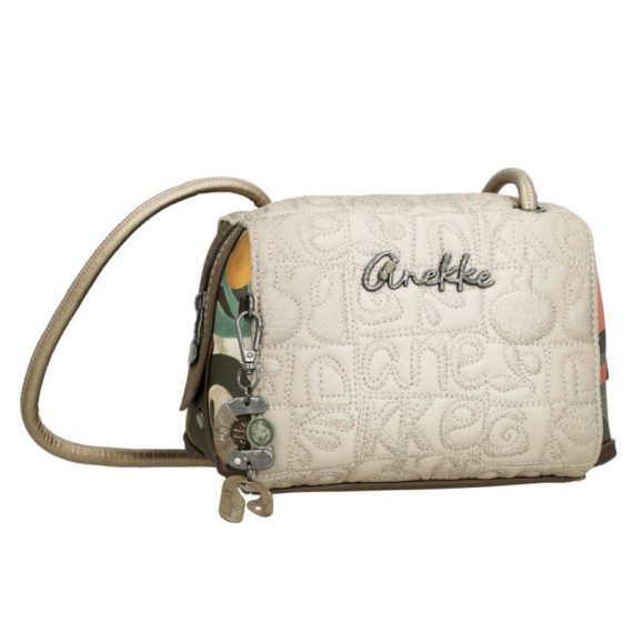 ANEKKE Bolsa de Ombro Pequena Retangular Amphora Taupe | Ref. 280.42713-542