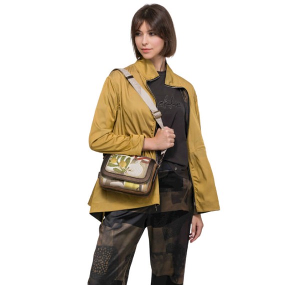 ANEKKE Bolsa de Tiracolo c/ Aba Amphora Taupe | Ref. 280.42713-349