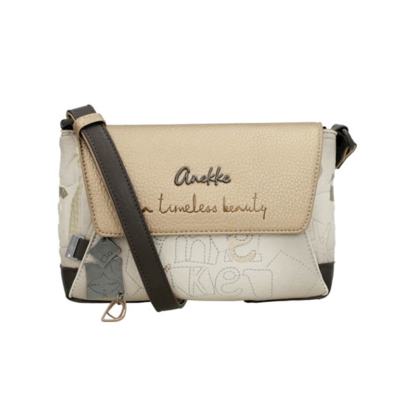 ANEKKE Bolsa de Tiracolo c/ Aba Bloom Dourada | Ref. 280.42723-543