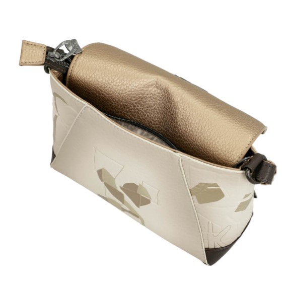 ANEKKE Bolsa de Tiracolo c/ Aba Bloom Dourada | Ref. 280.42723-543