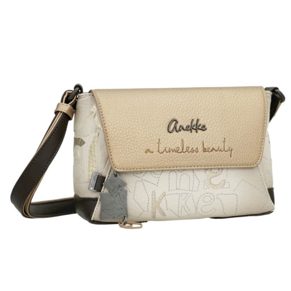 ANEKKE Bolsa de Tiracolo c/ Aba Bloom Dourada | Ref. 280.42723-543