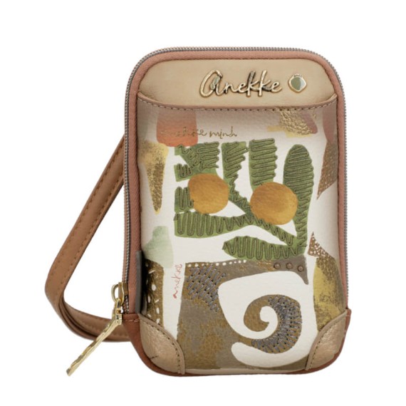 ANEKKE Bolsa de Tiracolo Pequena Amphora Taupe | Ref. 280.42713-911