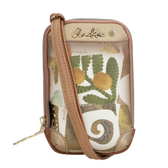 ANEKKE Bolsa de Tiracolo Pequena Amphora Taupe | Ref. 280.42713-911