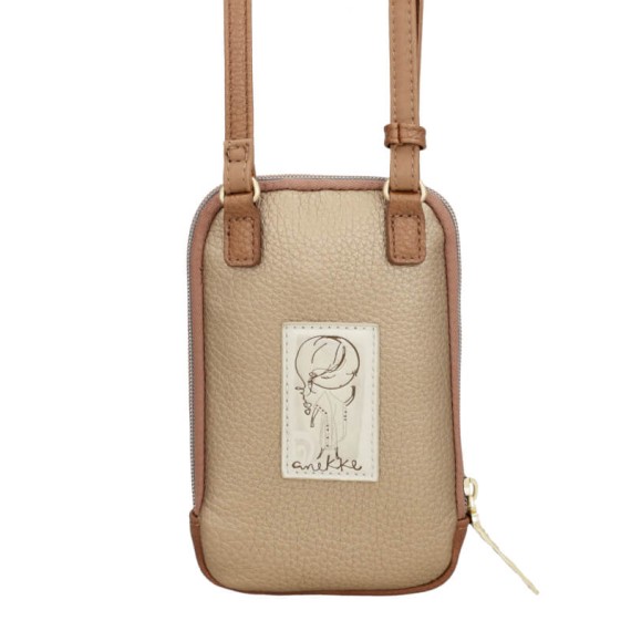 ANEKKE Bolsa de Tiracolo Pequena Amphora Taupe | Ref. 280.42713-911