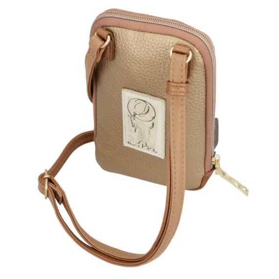 ANEKKE Bolsa de Tiracolo Pequena Amphora Taupe | Ref. 280.42713-911
