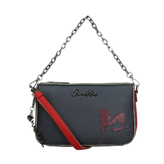 ANEKKE Bolsa de Ombro c/ Tiracolo Essentials Azul Marinho | Ref. 280.42603-588-3