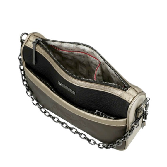 ANEKKE Bolsa de Ombro c/ Tiracolo Essentials Preta | Ref. 280.42603-588-7