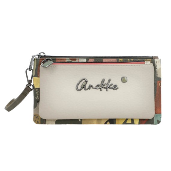 ANEKKE Carteira / Bolsa de Mão Amphora Castanha | Ref. 280.42719-023