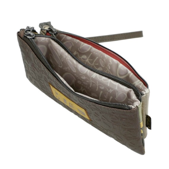 ANEKKE Carteira / Bolsa de Mão Amphora Castanha | Ref. 280.42719-023