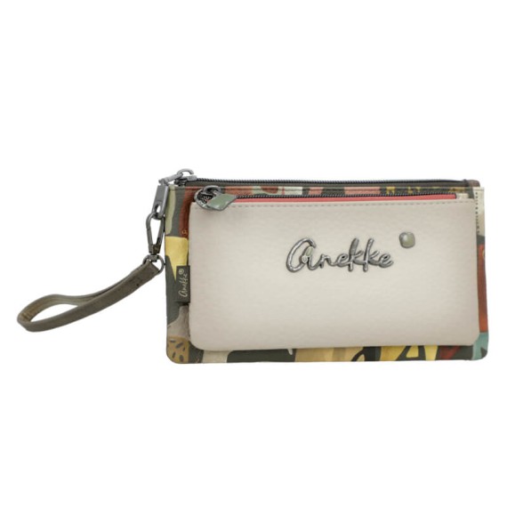 ANEKKE Carteira / Bolsa de Mão Amphora Castanha | Ref. 280.42719-023