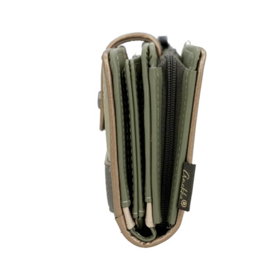 ANEKKE Carteira de Senhora Grande RFID Muse Verde Azeitona | Ref. 280.42709-901