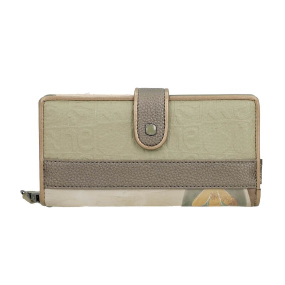 ANEKKE Carteira de Senhora Grande RFID Muse Verde Azeitona | Ref. 280.42709-901