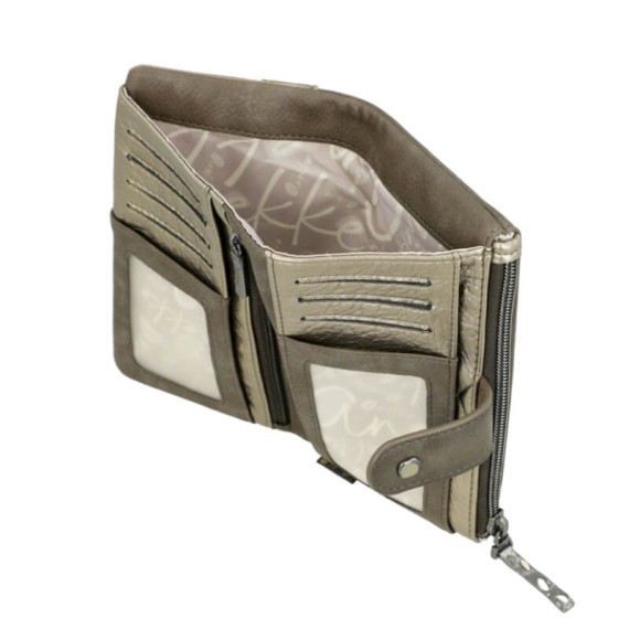 ANEKKE Carteira Grande RFID Amphora Verde | Ref. 280.42719-907