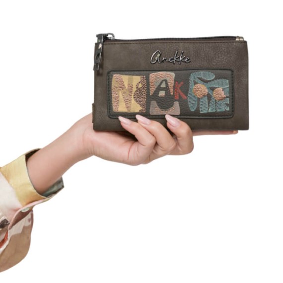 ANEKKE Carteira Grande RFID Amphora Verde | Ref. 280.42719-907