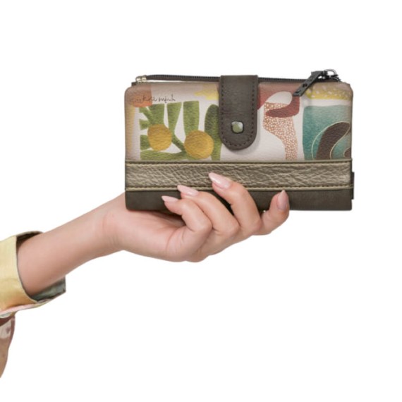 ANEKKE Carteira Grande RFID Amphora Verde | Ref. 280.42719-907