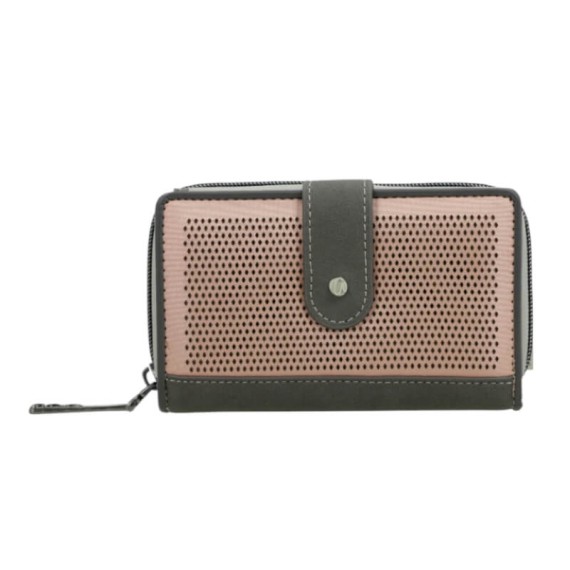 ANEKKE Carteira Média RFID Symmetra Bege | Ref. 280.42629-909