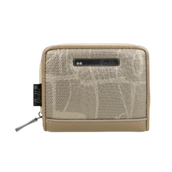 ANEKKE Carteira Pequena RFID Branch Bege | Ref. 280.42649-903