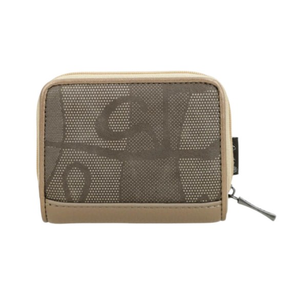 ANEKKE Carteira Pequena RFID Branch Bege | Ref. 280.42649-903