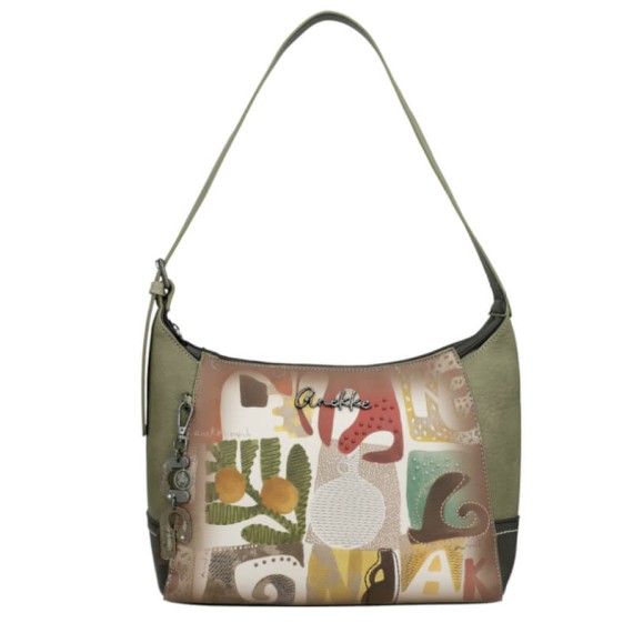 ANEKKE Mala de Ombro Hobo Amphora Verde | Ref. 280.42712-390