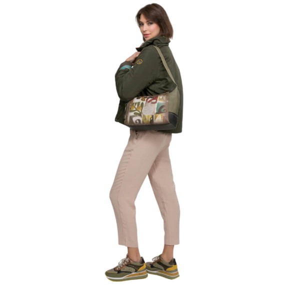ANEKKE Mala de Ombro Hobo Amphora Verde | Ref. 280.42712-390