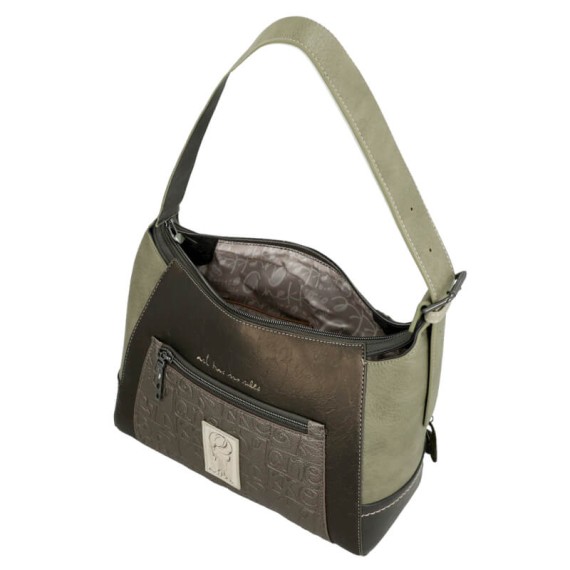 ANEKKE Mala de Ombro Hobo Amphora Verde | Ref. 280.42712-390